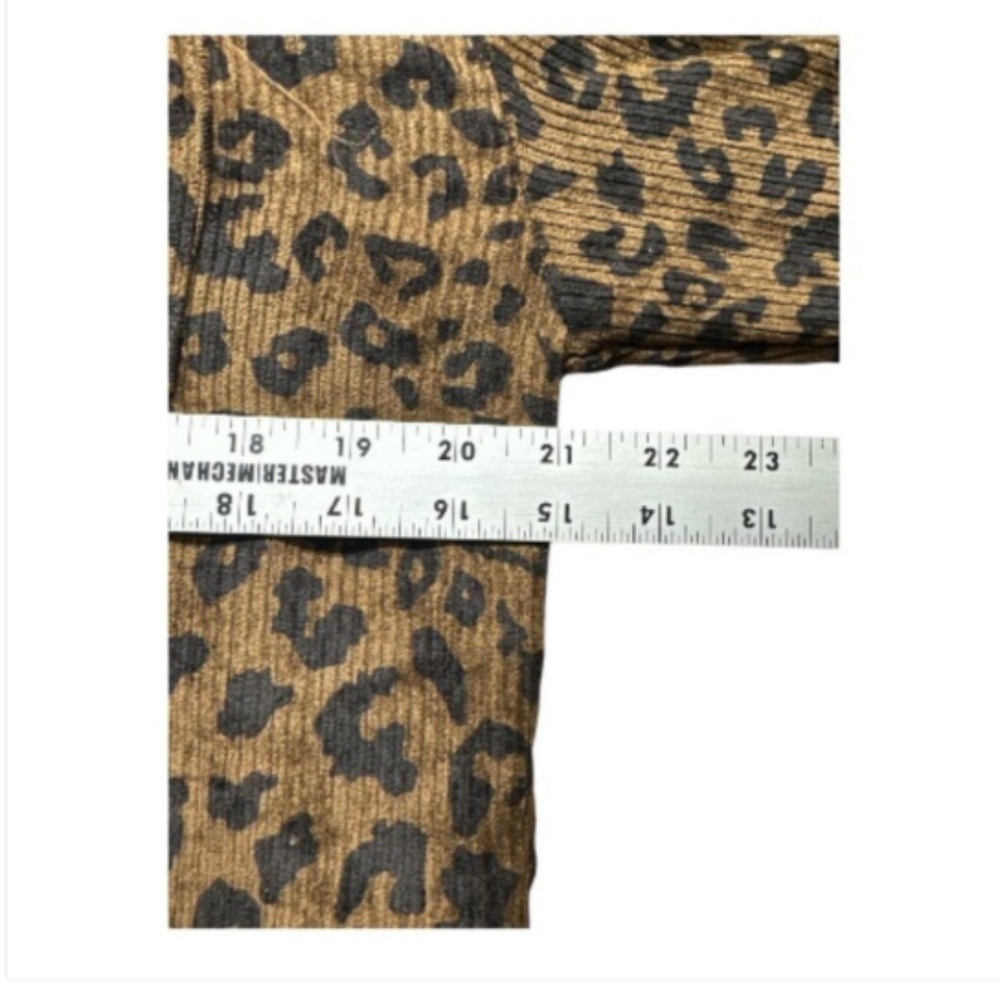 Leopard Print Button-Up Jacket Cottagecore Y2k Vi… - image 5